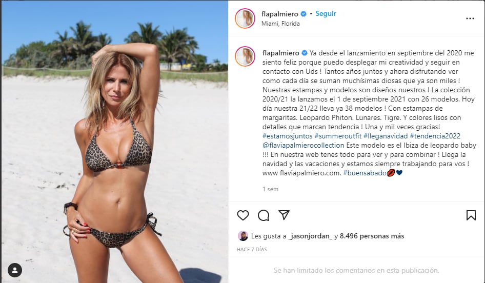 El mensaje de agradecimiento a sus seguidores. (Foto: Instagram).