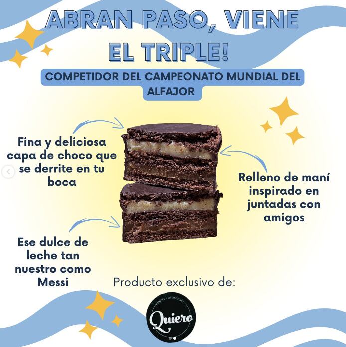 El alfajor campeón