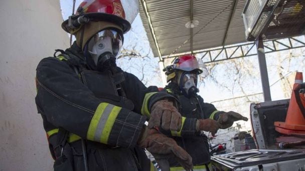 Verdaderos héroes: bomberos sanjuaninos le salvaron la vida a una bebé de 6 meses (imagen ilustrativa)