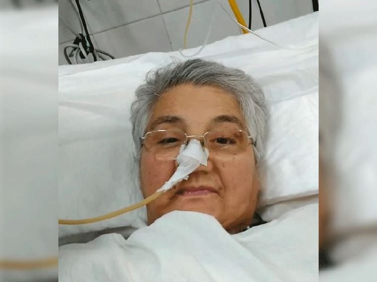 Estuvo cuatro meses internada en el Hospital Rawson, luego de contraer Covid-19