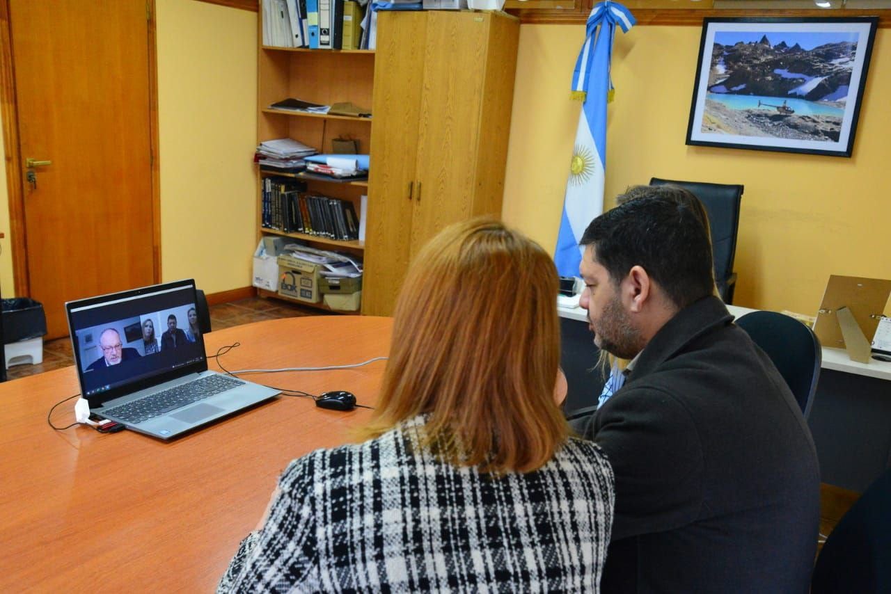 Ferreyra mantuvo un encuentro con Serguei Shpilko