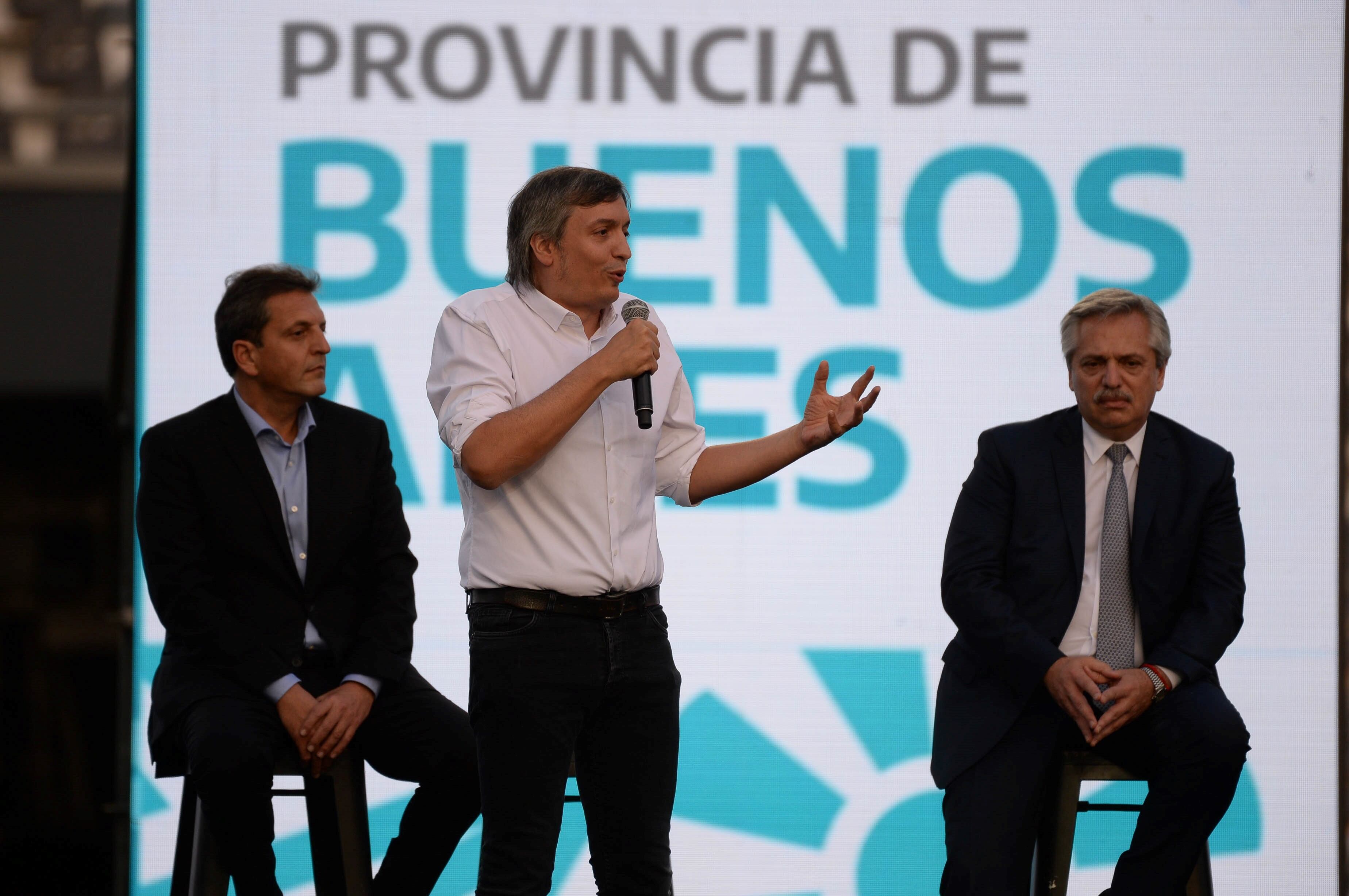 Alberto Fernández y Máximo Kirchner