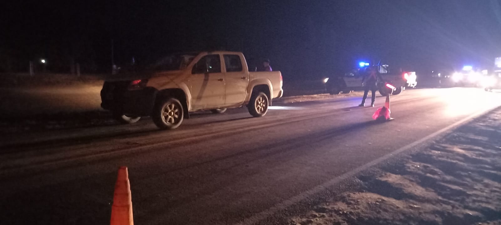 Río Cuarto. Murió una mujer tras ser embestida por una camioneta (Gentileza Somos).