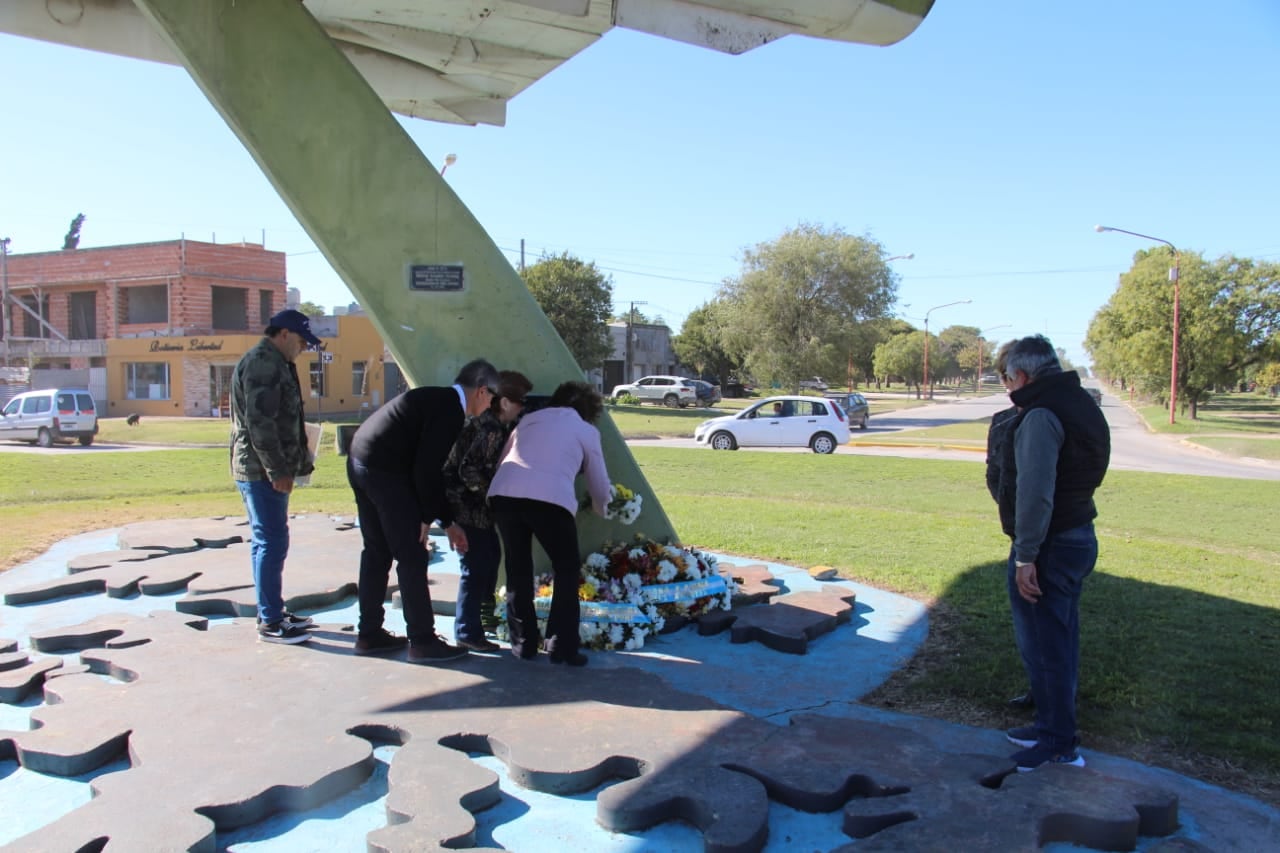 Acto Oficial por el 40º aniversario de la guerra de Malvinas, Tres Arroyos