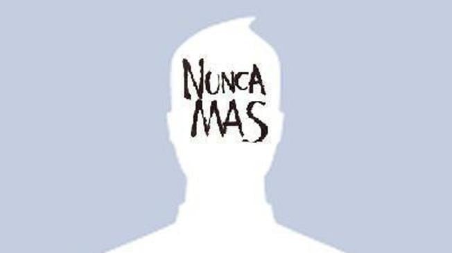 "Nunca más".