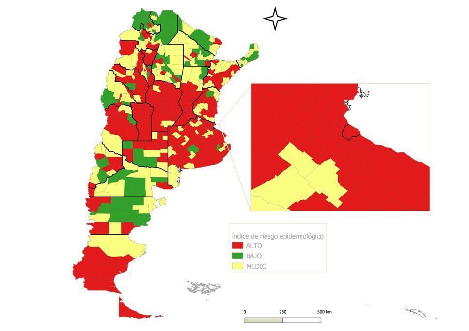 La situación epidemiológica actual hasta el 16 de abril.