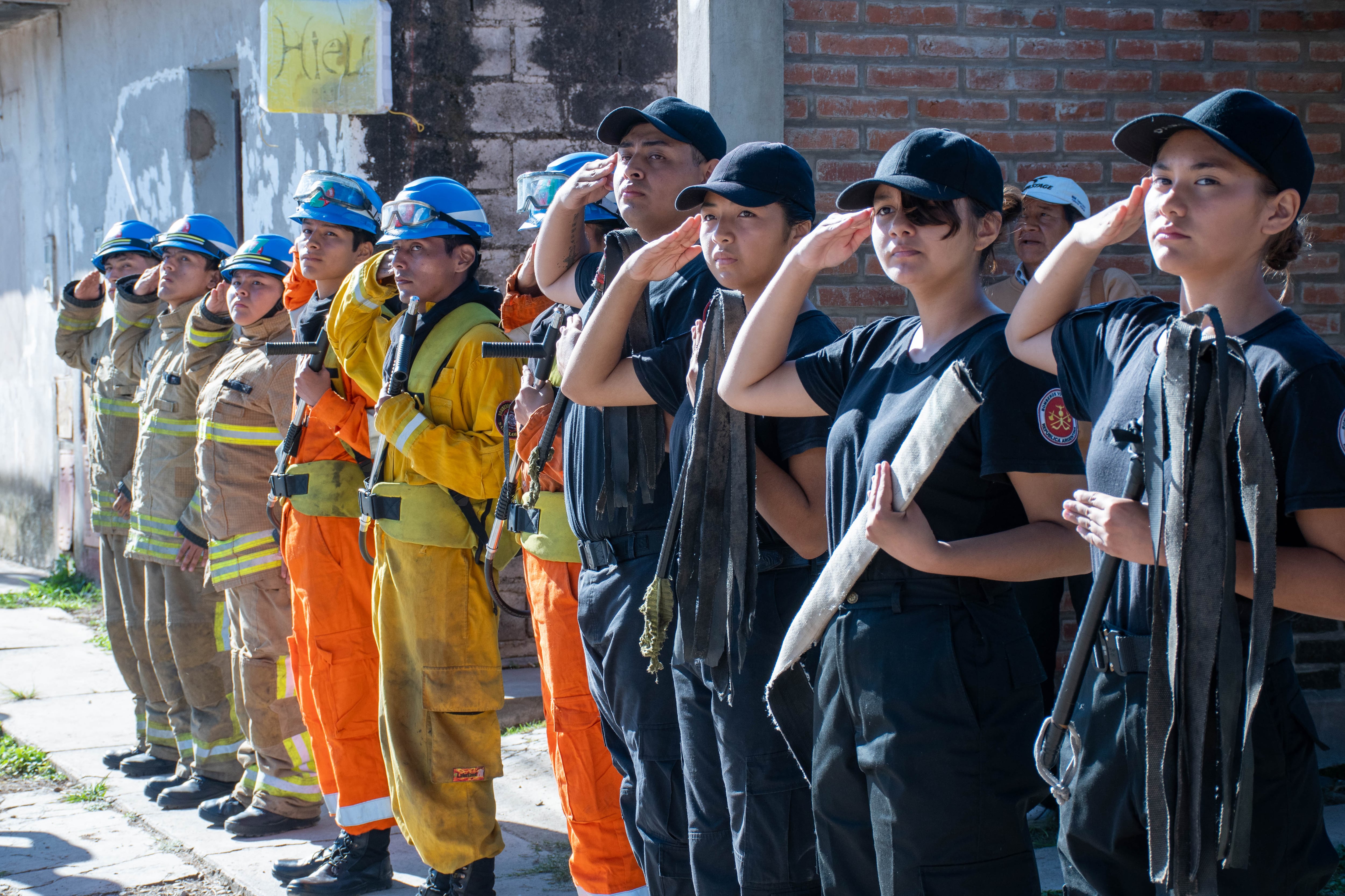 Numerosas entidades respondieron a la invitación del Centro Vecinal del barrio ATSA para participar en los actos.