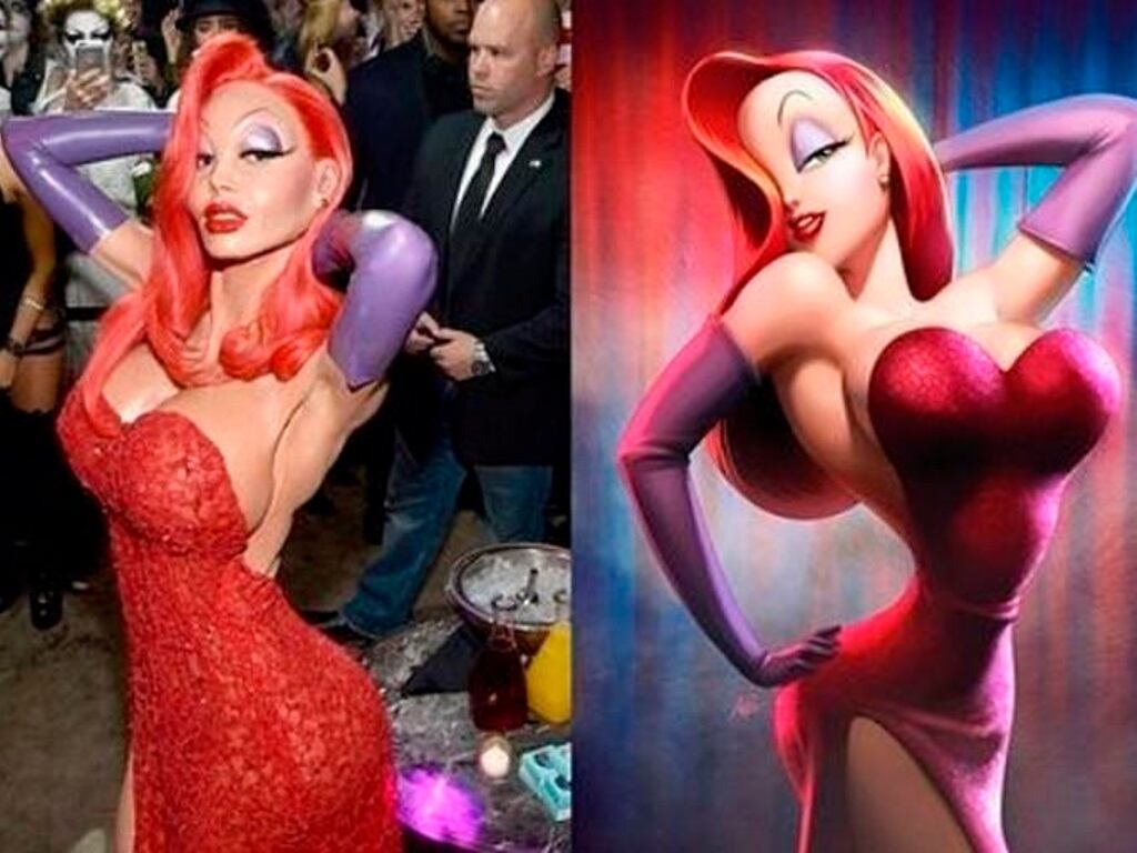 Pixee Fox, la modelo que quiere parecerse a Jessica Rabbit.