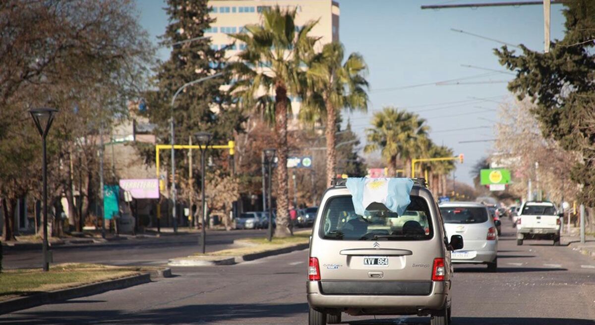 Los sanrafaelinos se sumaron al “caravanazo por la libertad”