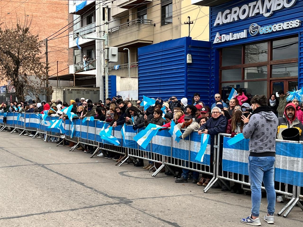 Río Cuarto. Festejo central de Provincia por el 25 de Mayo (Tomy Fragueiro/La Voz).