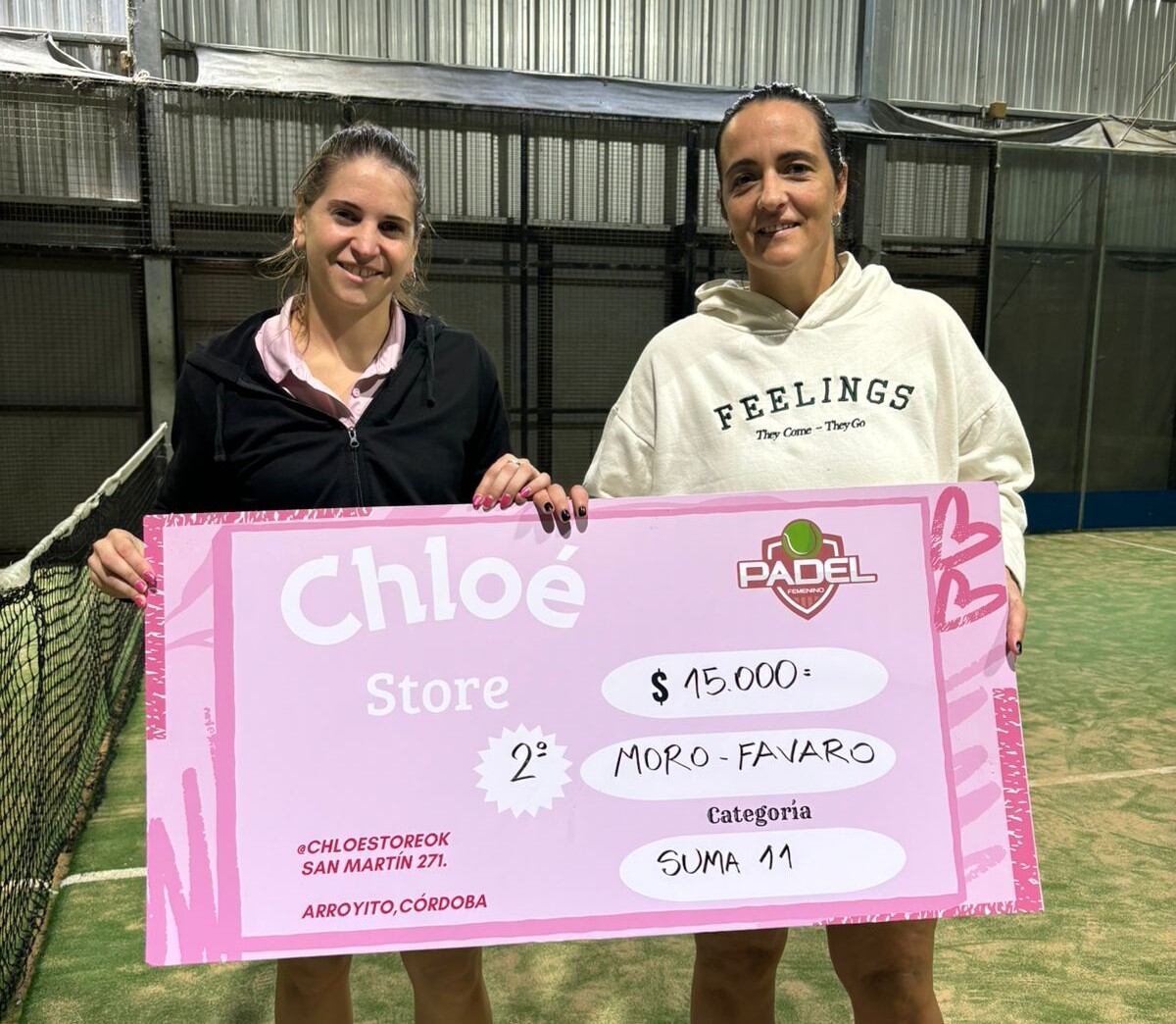 Torneo de Padel Femenino en Arroyito