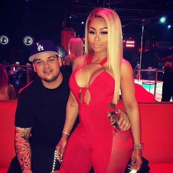 Rob Kardashian y Blac Chyna