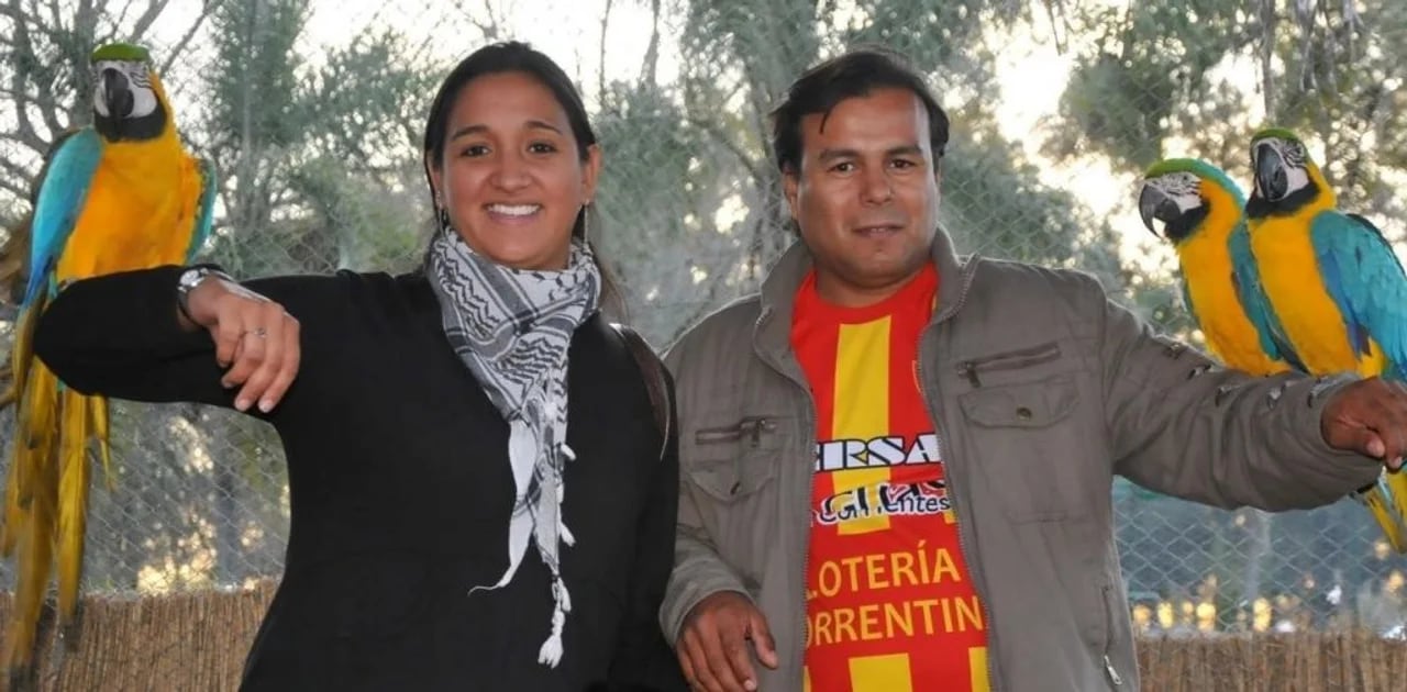 Mónica Millapi y su esposo Daniel "Fierrito" Ramírez