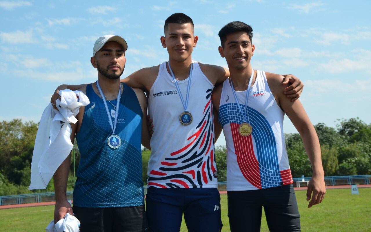 Campeonato Nacional de Atletismo U-23 en Posadas: 9 misioneros estuvieron en el podio.