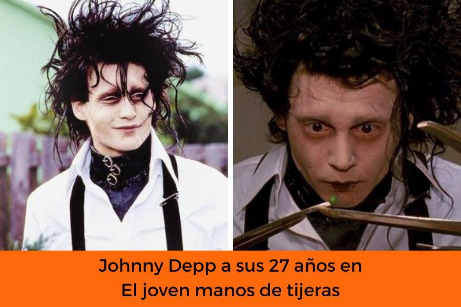 El antes y después de Johnny Depp.