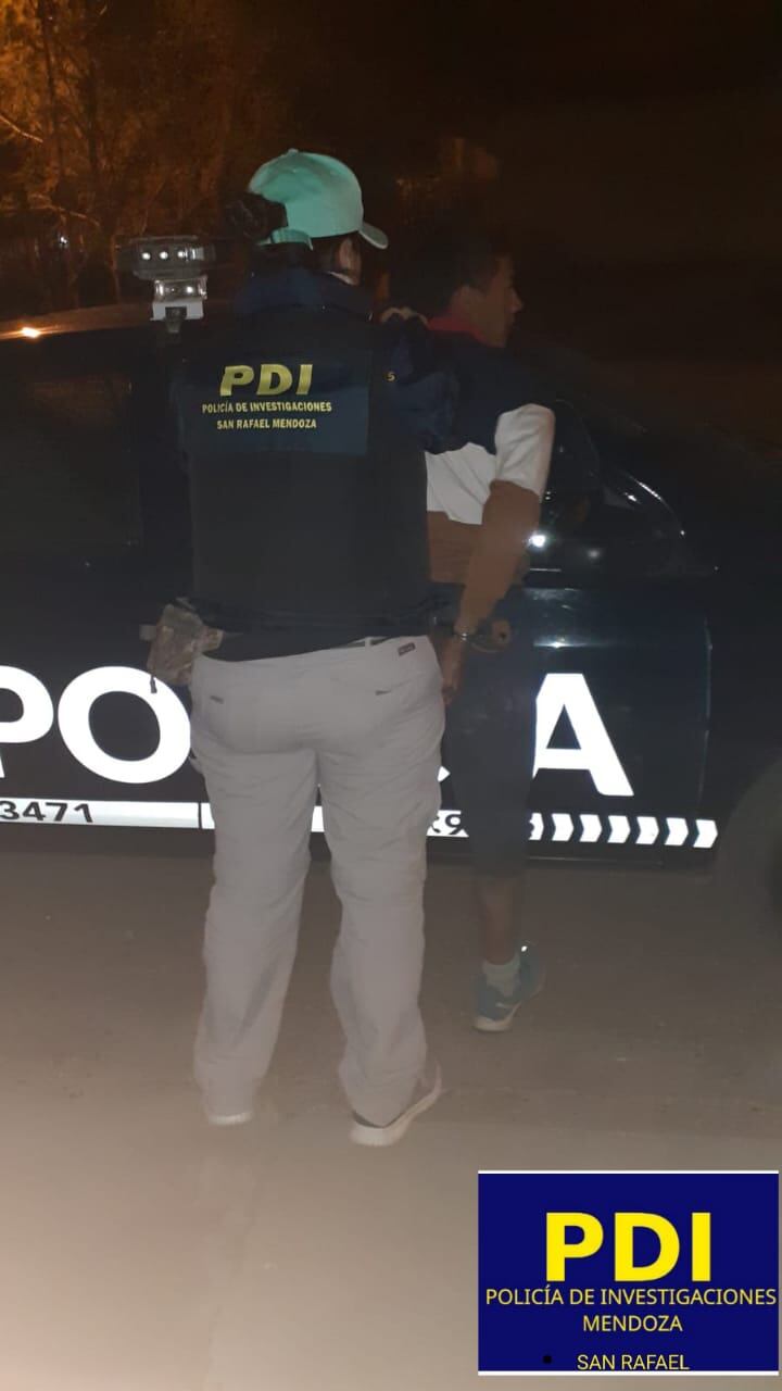 Jonathan Fuentes Pavez fue detenido el lunes por la noche.