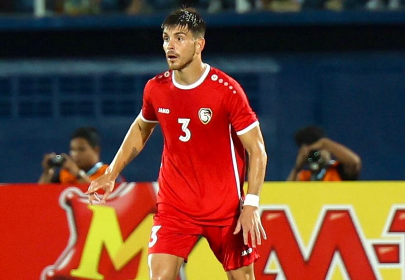 Luis Ignacio Abraham, cordobés nacido en Arroyito, jugó para la Selección de Siria.