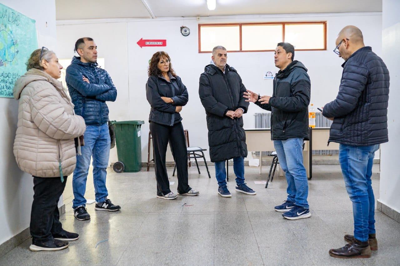 Hicieron obras en las escuelas de Tierra del Fuego