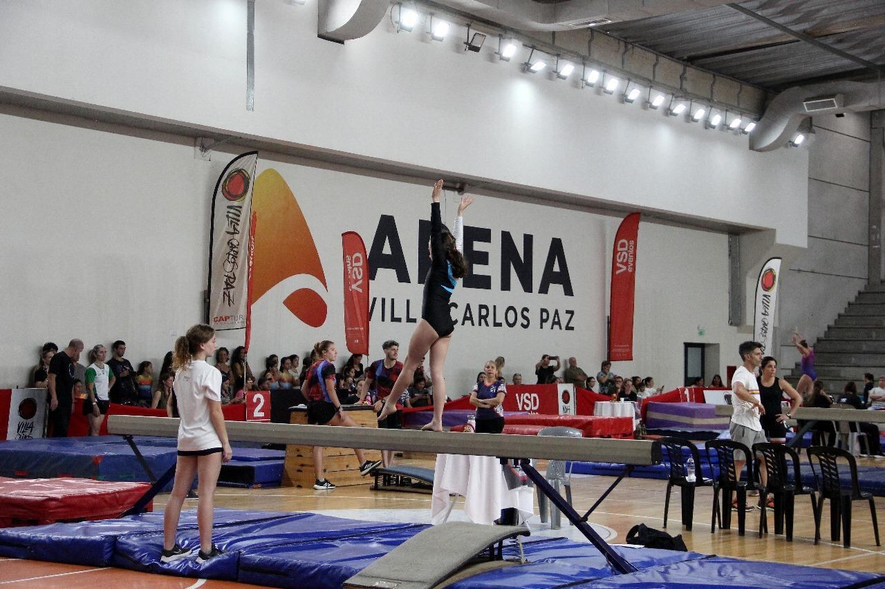 Gimnasia artística en el Arena