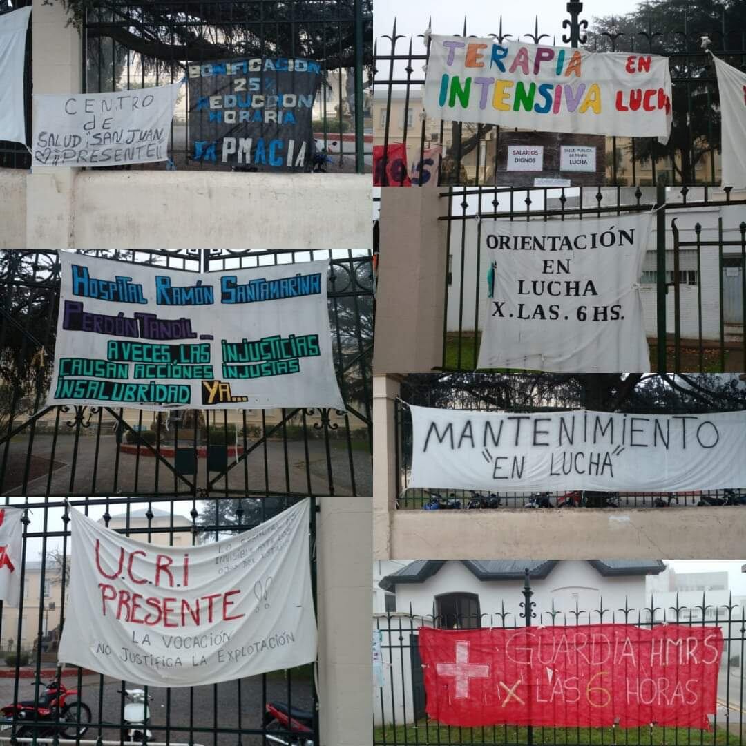 Así es la situación de los trabajadores en Tandil.