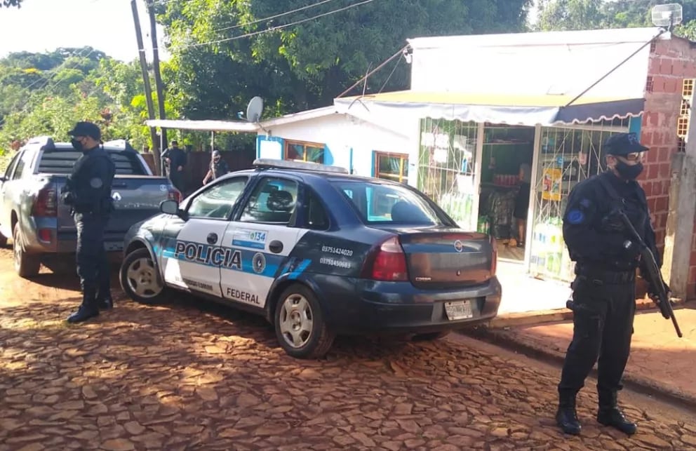 Desarticulan kiosco narco en Puerto Piray.