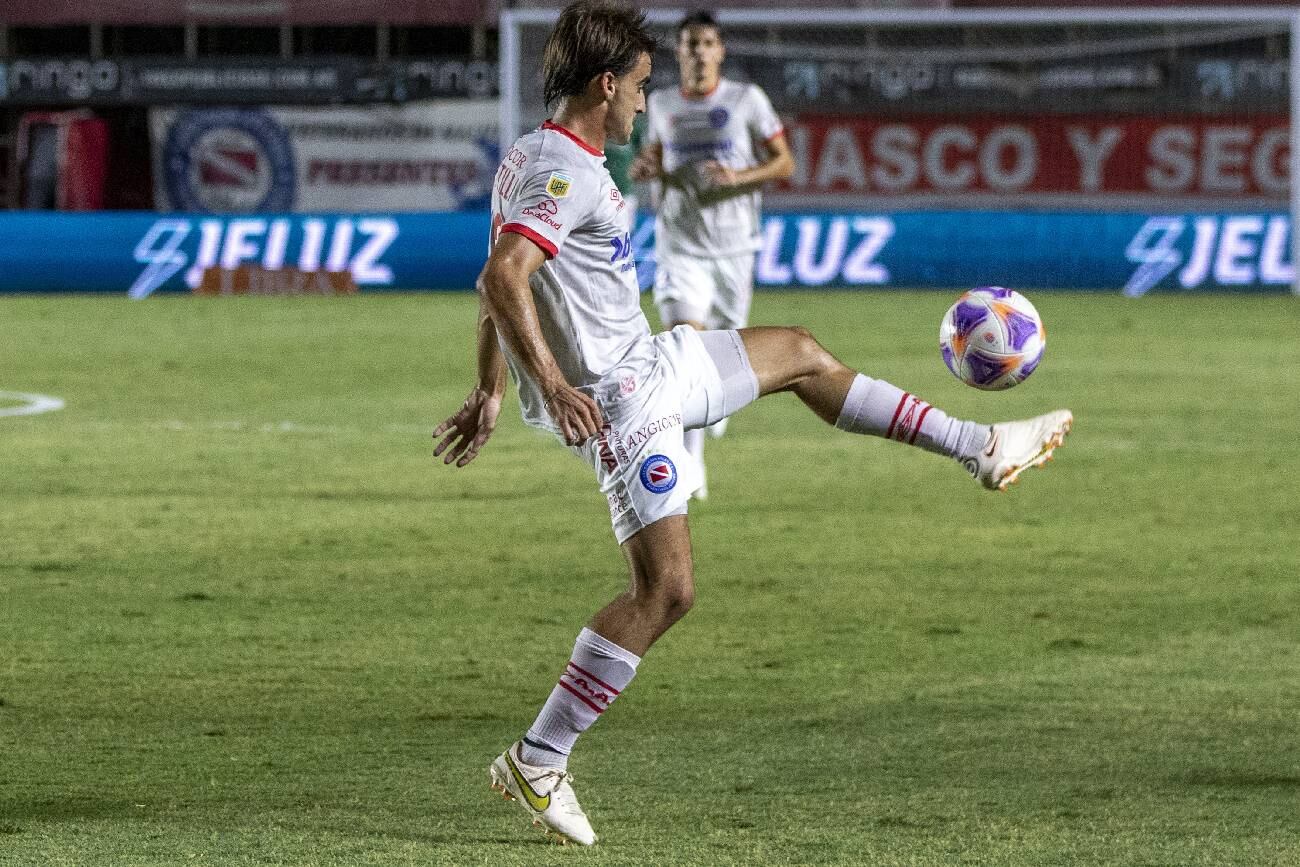 Francisco González Metilli posible titular en el Bicho. (Prensa Argentinos Juniors)