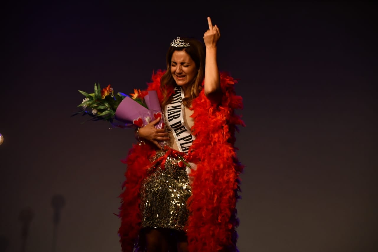 La actriz e influencer debutó este miércoles por la noche en su primera temporada teatral en Mar del Plata.