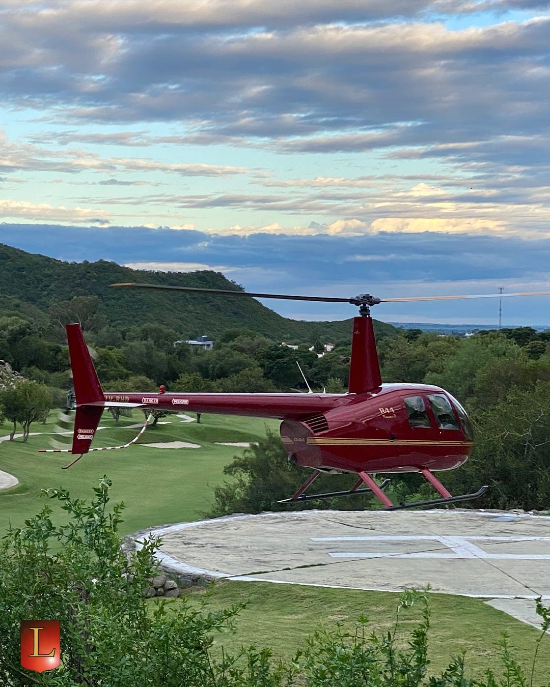 El lugar se ubica en Alta Gracia y se caracteriza por su campo de golf de 18 hoyos.