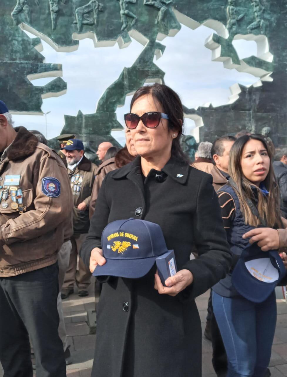 La VGM Mariana Soneira, es la única Veterana de la Guerra de Malvinas que reside en la provincia.