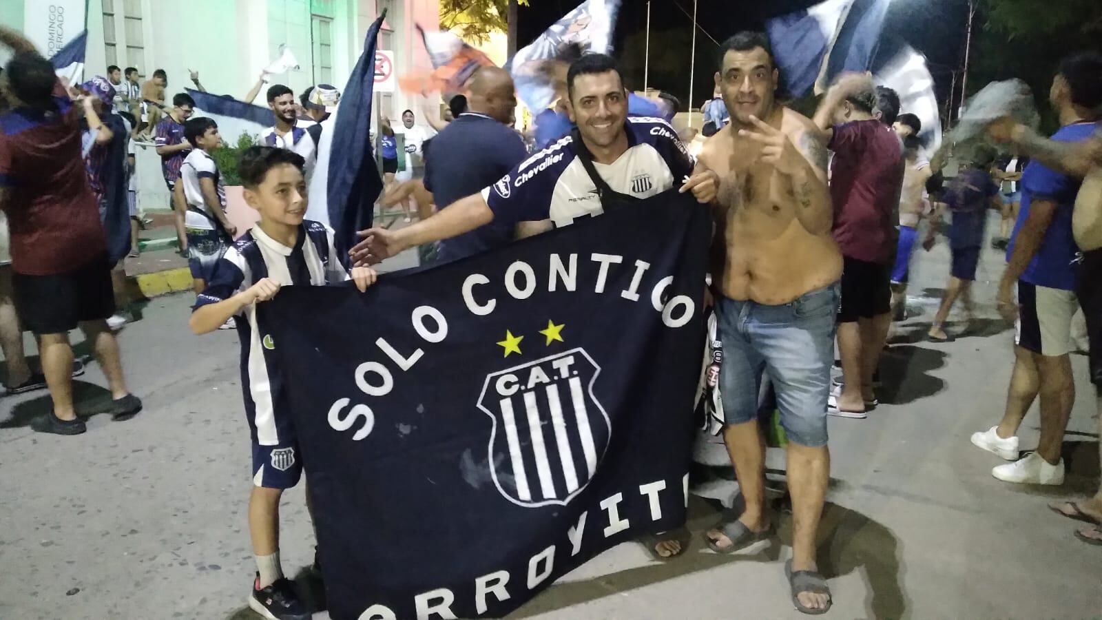 Festejos Talleres Campeón en Arroyito