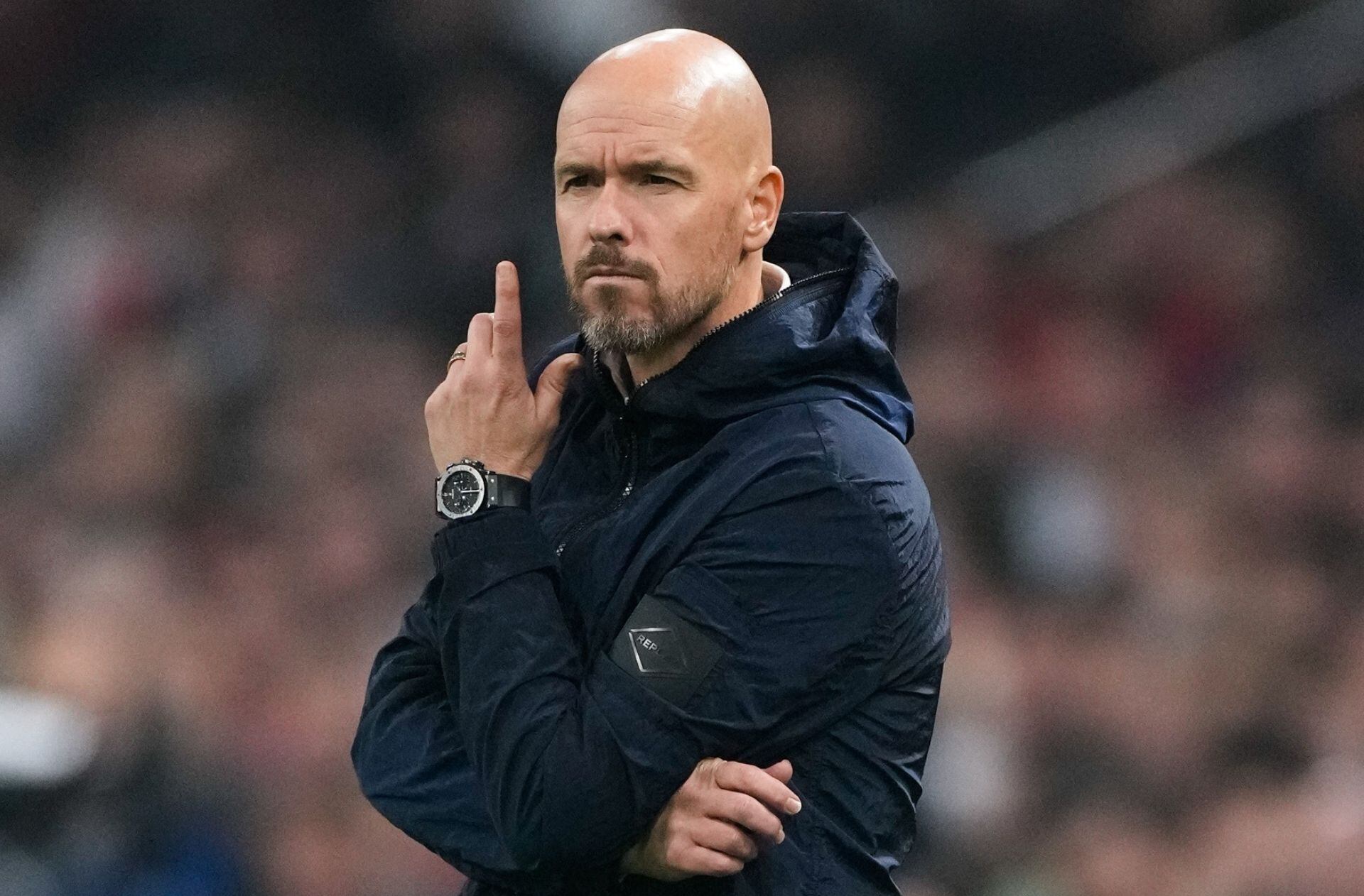 Erik Ten Hag, director técnico del Manchester United.