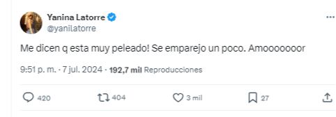 Yanina Latorre adelantó quién sería el ganador de Gran Hermano 2024