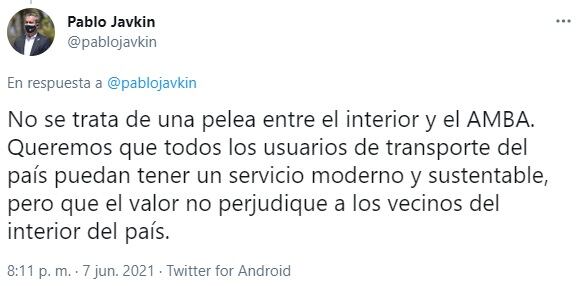 El intendente aseguró que el pedido con los gobernantes de otras ciudades no implica "una pelea" con el AMBA.