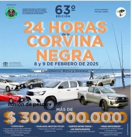 63º edición de las 24 horas de la corvina negra