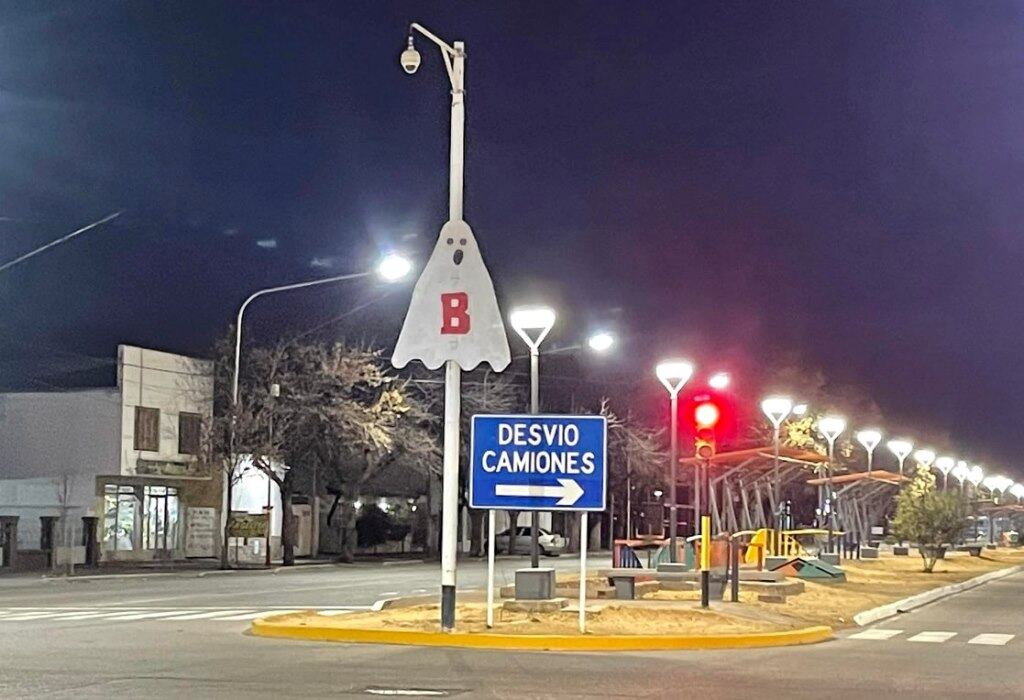 El Fantasma de la B en las calles de General Alvear