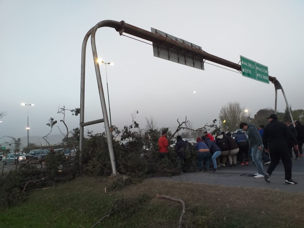 Viento zonda en Salta