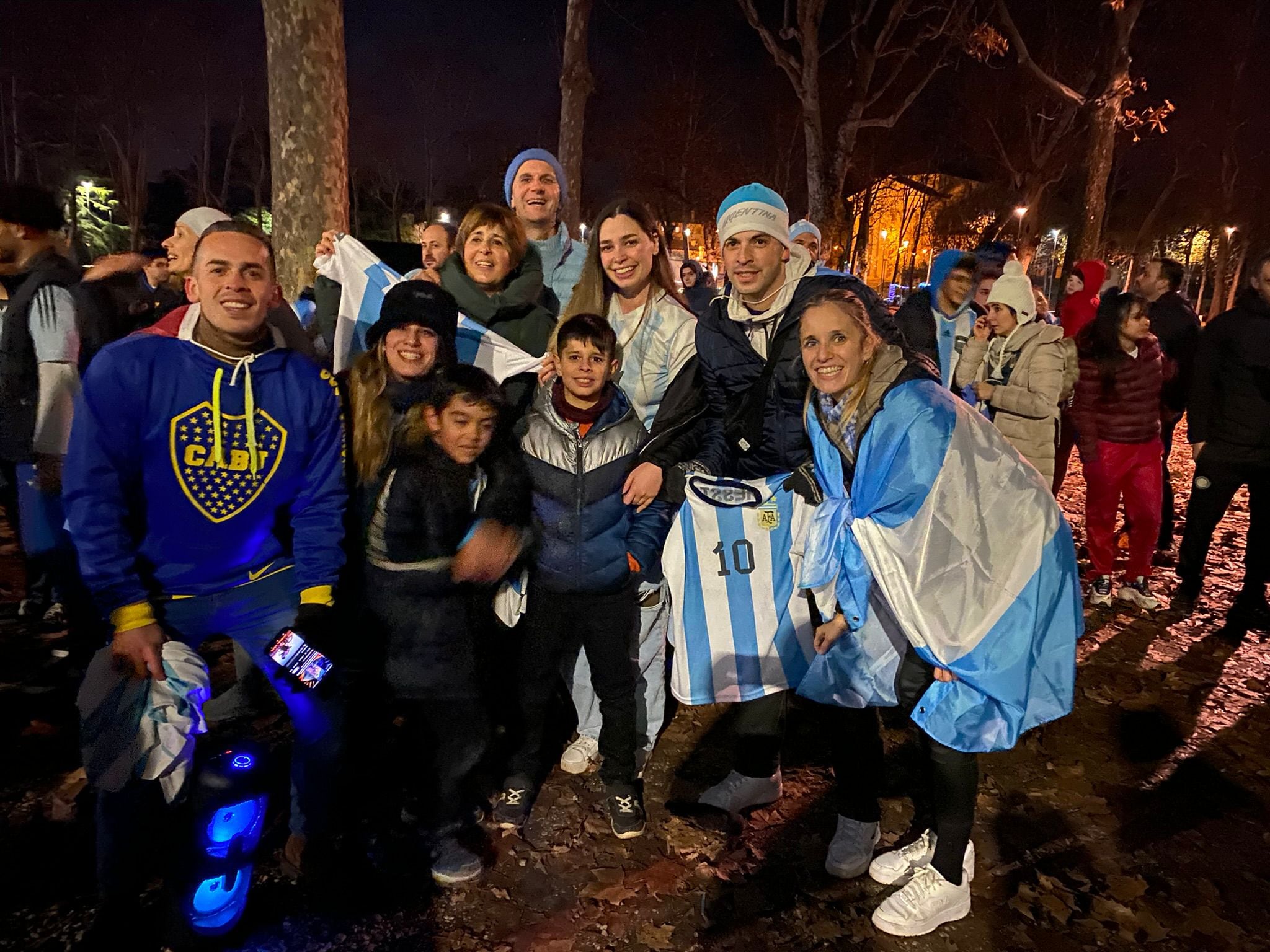 La festejos del Napoli en la voz de dos cordobeses.