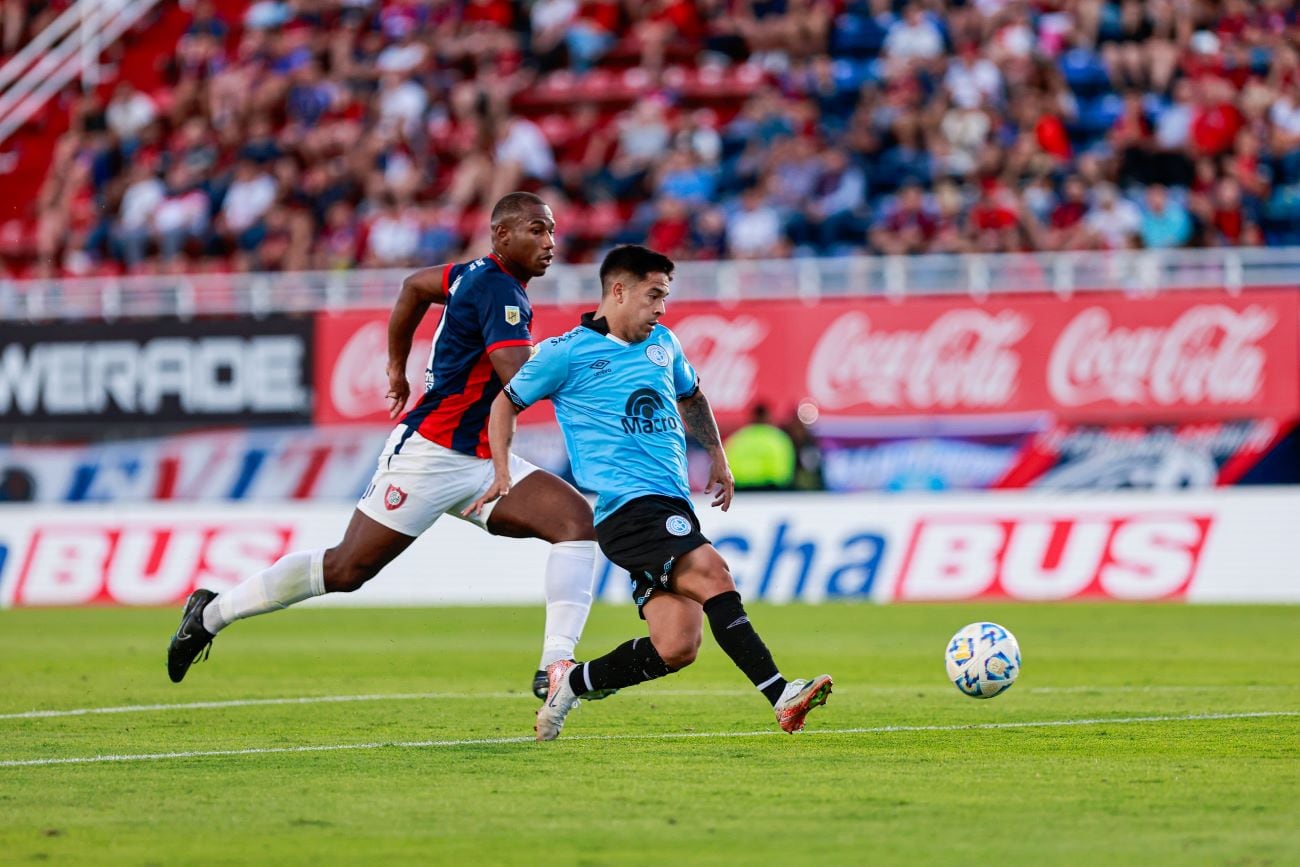 Belgrano le ganó 2-0 a San Lorenzo por la jornada 25 de la Liga Profesional. (Prensa Belgrano)