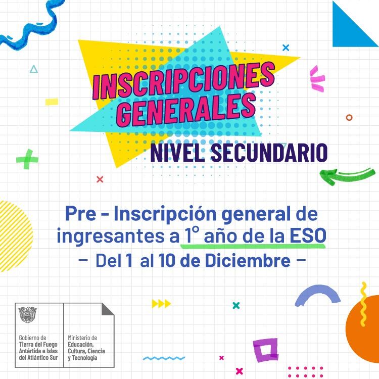 Abrieron las inscripciones generales para nivel secundario.