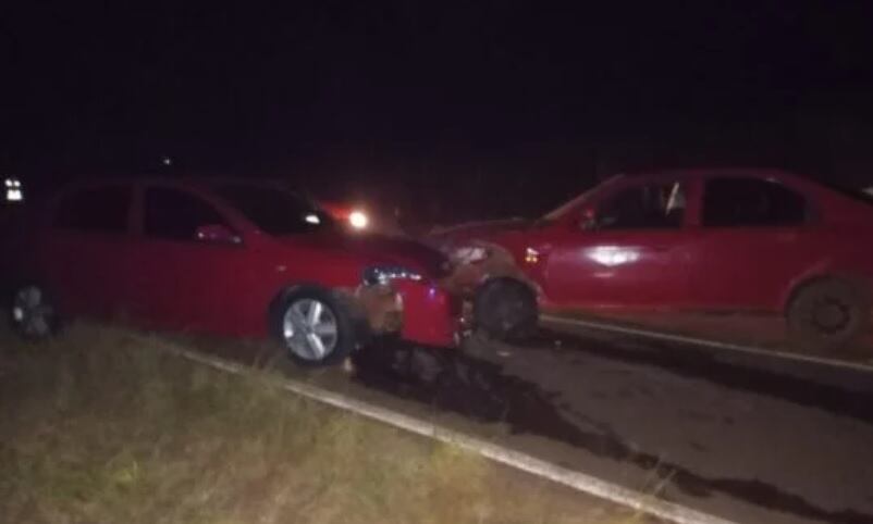 Tras un choque en Campo Ramón, una mujer resultó lesionada.