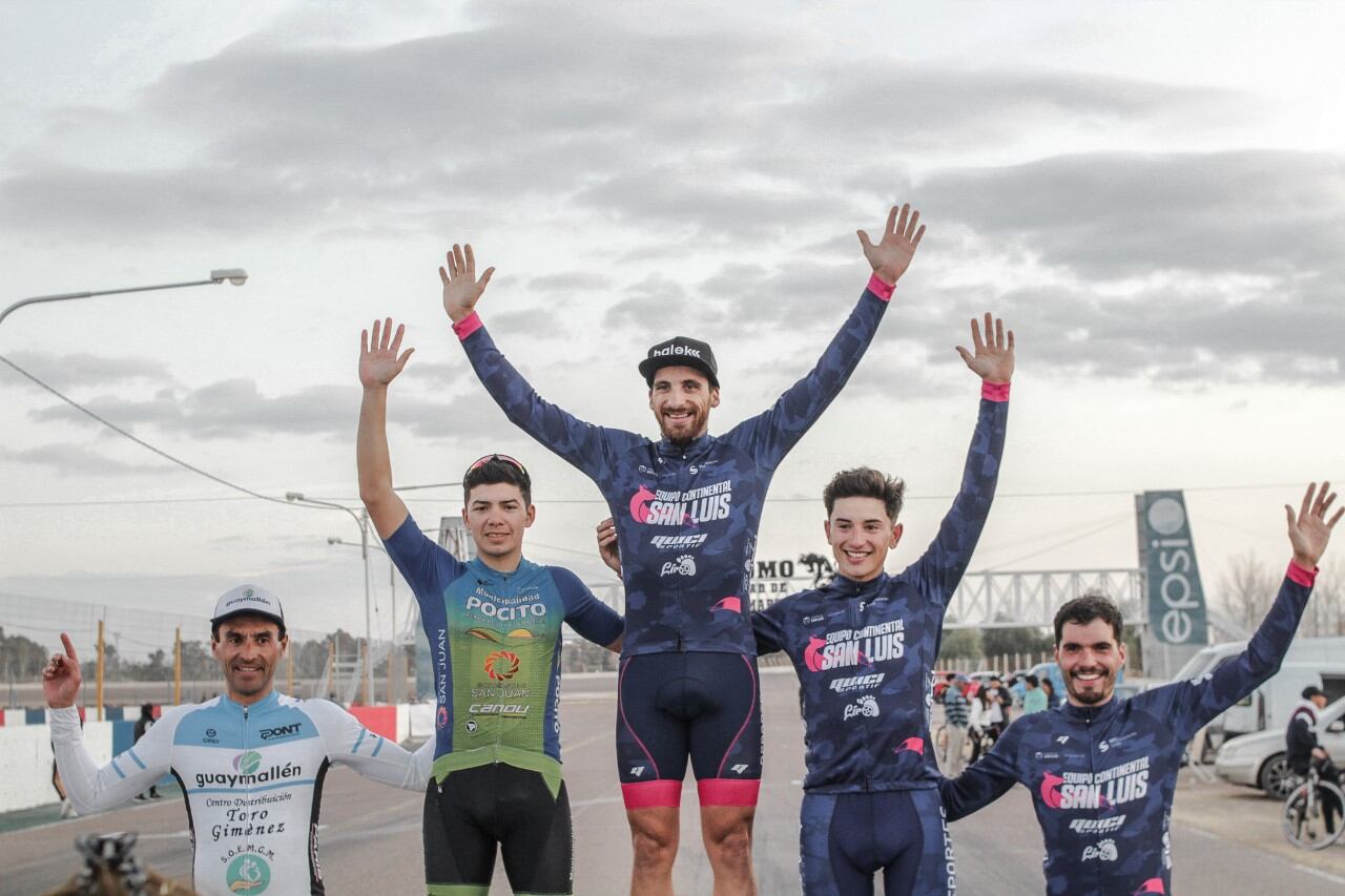 Campeonato Mendocino de Pista en Mendoza.