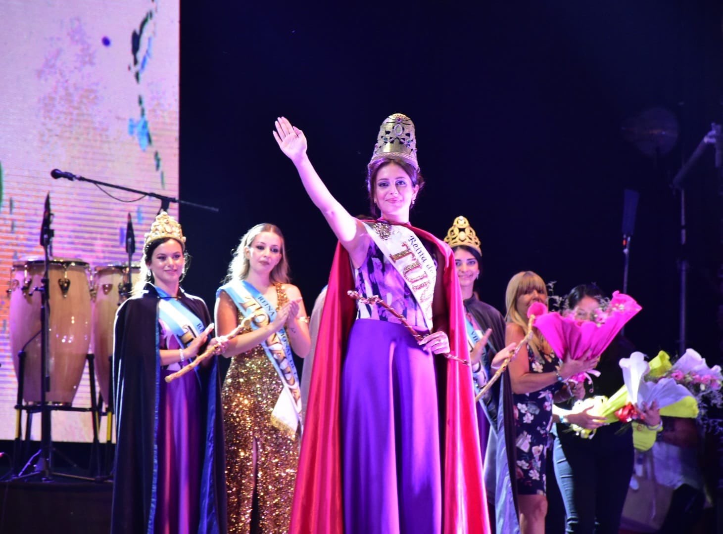 María del Pilar Ganem Torrens es la nueva reina departamental de Tunuyán.