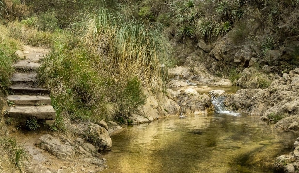 Camino al Chorro de San Ignacio, Villa Larca, San Luis.