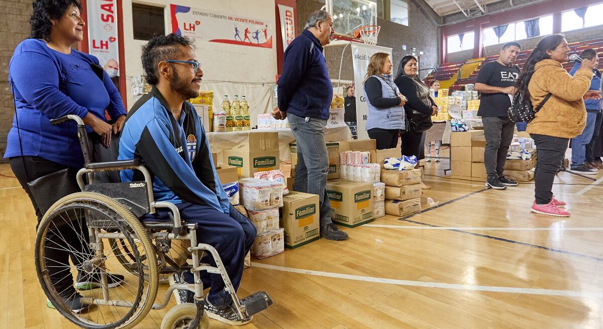 Las Heras solidaria: más de 5 toneladas de alimentos fueron donados a comedores y merenderos