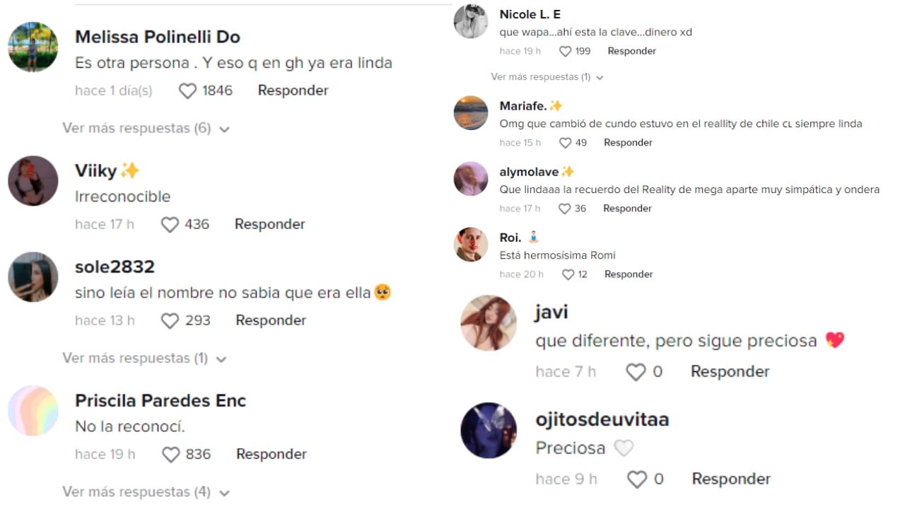 Algunos de los comentarios que le dejaron los internautas.