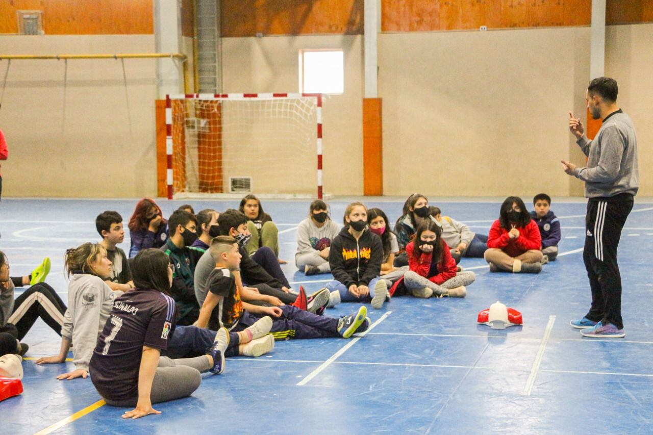 Dictado para alumnos de Río Grande