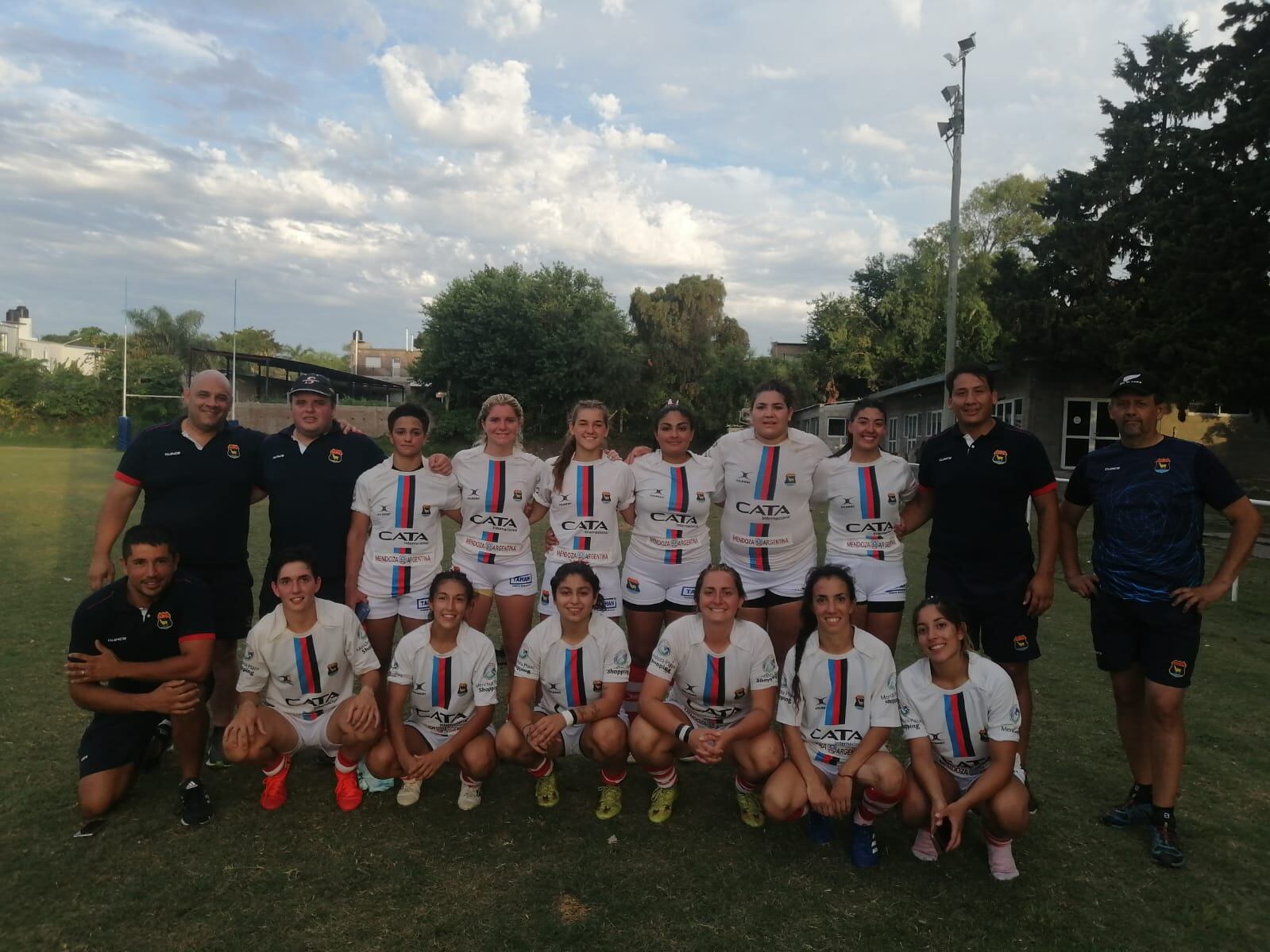 Efimenco con el seleccionado mendocino del año pasado en el Seven de la República.