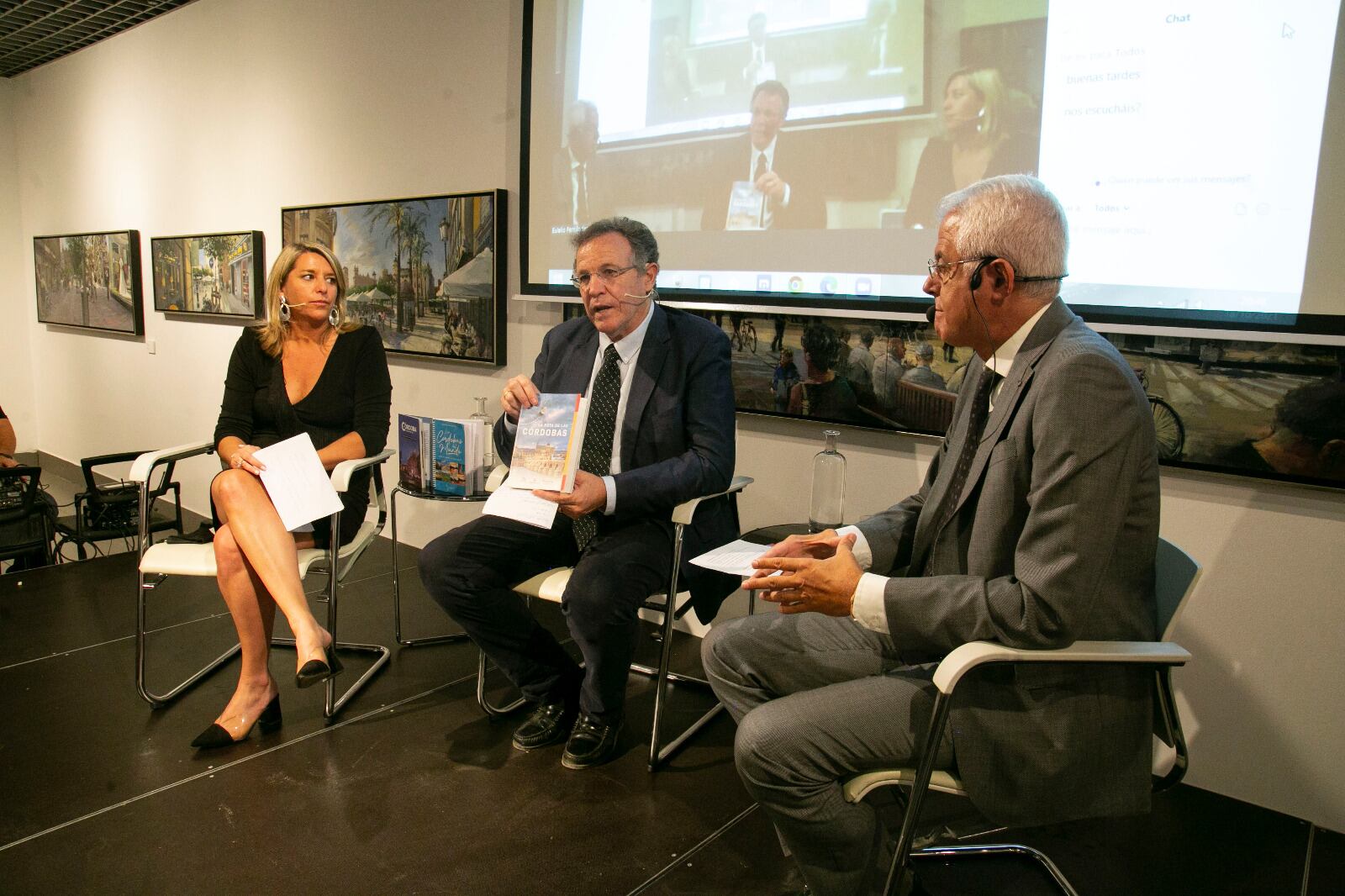 Presentación del libro en España.