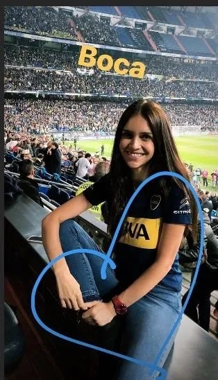 Wanda Nara es de River, mientras que Zaira Nara prefiere a Boca.