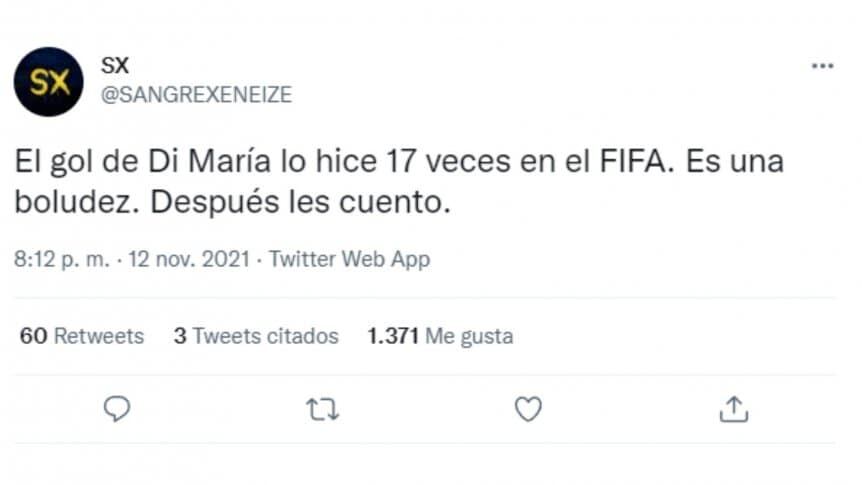 Los usuarios llenaron de memes las redes sociales con el partidazo entre Uruguay y Argentina. (Foto: Twitter)